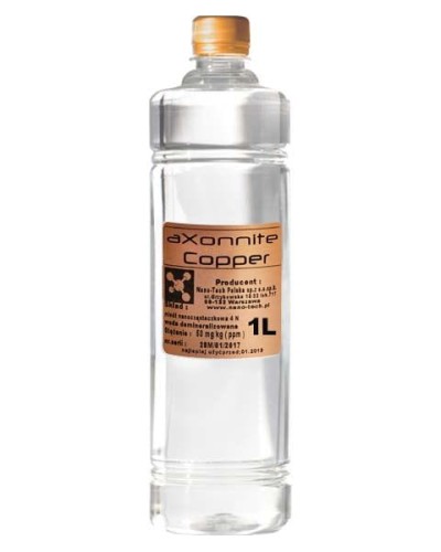 Miedziana Woda nano-TECH - aXonnite Copper - 1 L