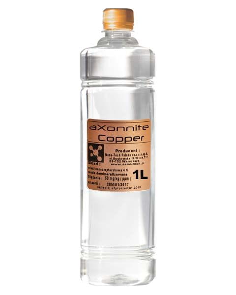 Miedziana Woda nano-TECH - aXonnite Copper - 1 L